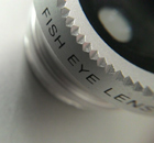 Sehen wie ein Fisch - fish eye lens